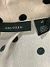 Halogen 100% Polyester Polka Dots Pink Short Sleeve Blouse Size XL - photo 7