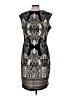 Studio One Graphic Black Cocktail Dress Size 12 - photo 2