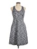 MPG Chevron-herringbone Gray Casual Dress Size M - photo 1