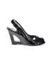 Belle Black Wedges Size 8 1/2 - photo 1