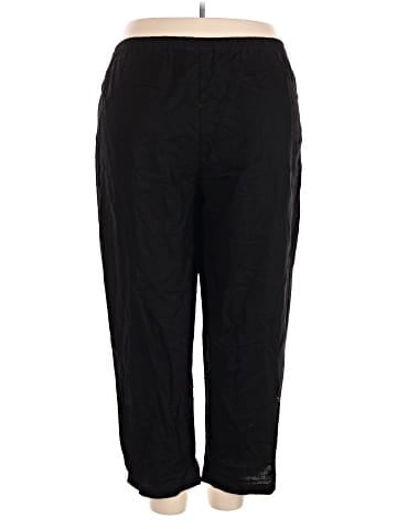 Susan Graver Linen Pants (view 2)