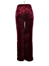 Unbranded Burgundy Casual Pants Size L - photo 2