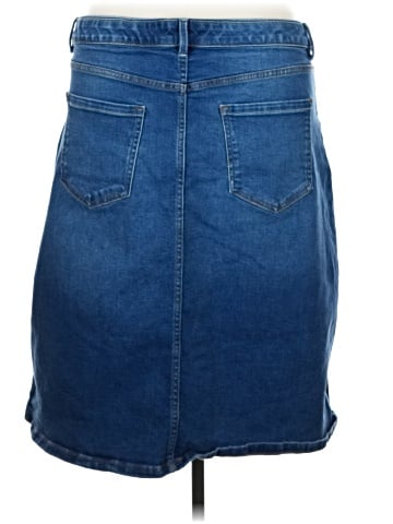 Liz Claiborne Denim Skirt (view 2)