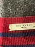 Equipment Stripes Burgundy Pullover Sweater Size S - photo 7