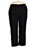 Susan Graver Solid Black Casual Pants Size 2X - photo 1