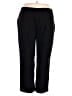 Susan Graver Solid Black Casual Pants Size 2X - photo 2
