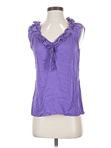 Elie Tahari Sleeveless Silk Top (view 1)