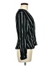 H&M 100% Viscose Black Long Sleeve Blouse Size 6 - photo 4