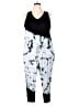 LIVI Tie-dye White Jumpsuit Size 22 Plus - photo 1