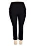Simply Vera Vera Wang Solid Black Active Pants Size XXL - photo 2