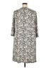 Talbots Animal Print Ivory Casual Dress Size 2X - photo 2