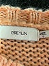 Greylin Orange Pullover Sweater Size S - photo 7