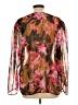 CAbi 100% Polyester Brown Long Sleeve Blouse Size XL - photo 2