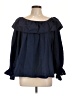 Hamilton Blue 3/4 Sleeve Blouse Size L (estimated) - photo 1