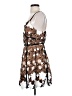 Elliatt Floral Brown Cocktail Dress Size S - photo 5