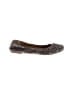 Lucky Brand Animal Print Brown Flats Size 6 - photo 1