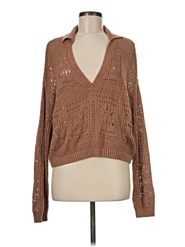 Intermix Pullover Sweater (view 1)
