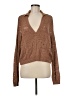 Intermix 100% Lyocell Brown Pullover Sweater Size M - photo 1