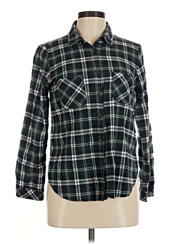 En Creme Long Sleeve Button-Down Shirt (view 1)