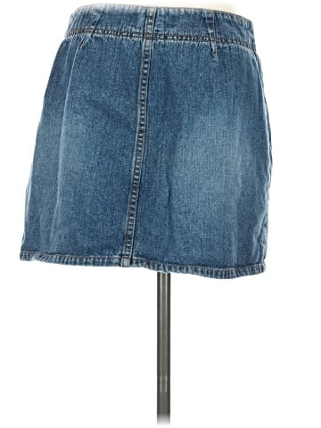 Route 66 Denim Skirt (view 2)