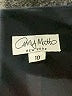 Amy Matto Solid Blue Cocktail Dress Size 10 - photo 7