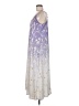 Unbranded 100% Polyester Tie-dye Purple Cocktail Dress Size M - photo 5