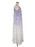 Unbranded 100% Polyester Tie-dye Purple Cocktail Dress Size M - photo 4
