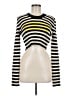 Marc Jacobs 100% Wool Stripes Yellow Black Wool Pullover Sweater Size M - photo 1