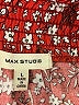 Max Studio 100% Rayon Paisley Red Casual Skirt Size L - photo 4