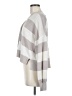 Ann Taylor Stripes Multi Color Gray Cardigan Size M - photo 5