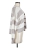 Ann Taylor Stripes Multi Color Gray Cardigan Size M - photo 4