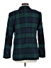Ann Taylor Plaid Teal Blazer Size 8 - photo 2
