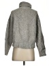 H&M Solid Gray Turtleneck Sweater Size S - photo 2