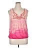 One World Pink Sleeveless Blouse Size XL - photo 1