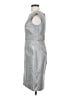 Tahari Paisley Gray Cocktail Dress Size 4 - photo 5