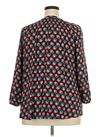Croft & Barrow 3/4 Sleeve Blouse (view 2)