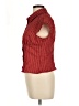 Shein Red Short Sleeve Blouse Size L - photo 5
