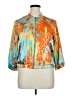 Ruby Rd. 100% Polyester Print Orange Jacket Size 14 - photo 1