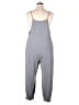 Unbranded Solid Gray Jumpsuit Size XXL - photo 2