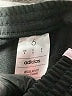 Adidas 100% Polyester Black Track Pants Size 6 - photo 3
