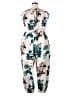 BLOOMCHIC Tropical White Jumpsuit Size 18 - photo 2
