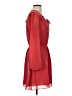 BCBGeneration 100% Polyester Solid Red Casual Dress Size S - photo 4