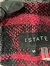 1.State 100% Polyester Plaid Burgundy Coat Size M - photo 6