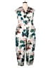 BLOOMCHIC Tropical White Jumpsuit Size 18 - photo 1