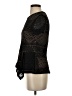 BCBGMAXAZRIA Black Short Sleeve Top Size S - photo 5