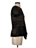 BCBGMAXAZRIA Black Short Sleeve Top Size S - photo 4