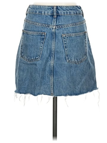 Topshop Denim Skirt (view 2)