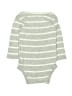 Gerber Graphic Gray Long Sleeve Onesie 9-12 MO / 12 MO - photo 2