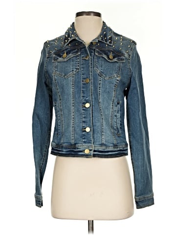 Aqua Denim Jacket (view 1)