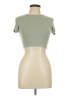 Zara Green Short Sleeve Turtleneck Size L - photo 1